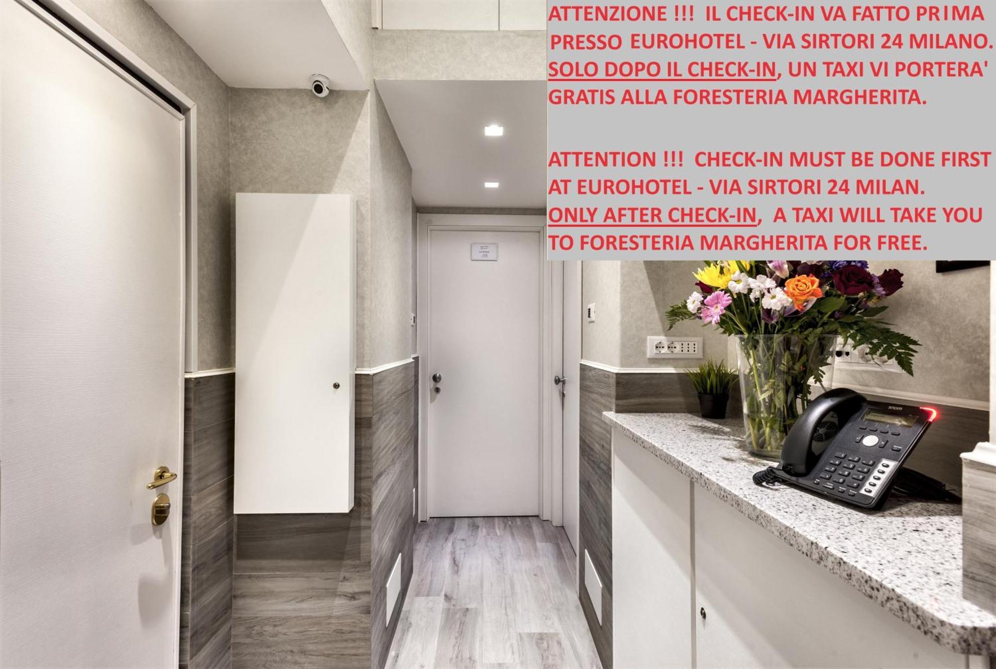 Guesthouse Foresteria Margherita Milano エクステリア 写真