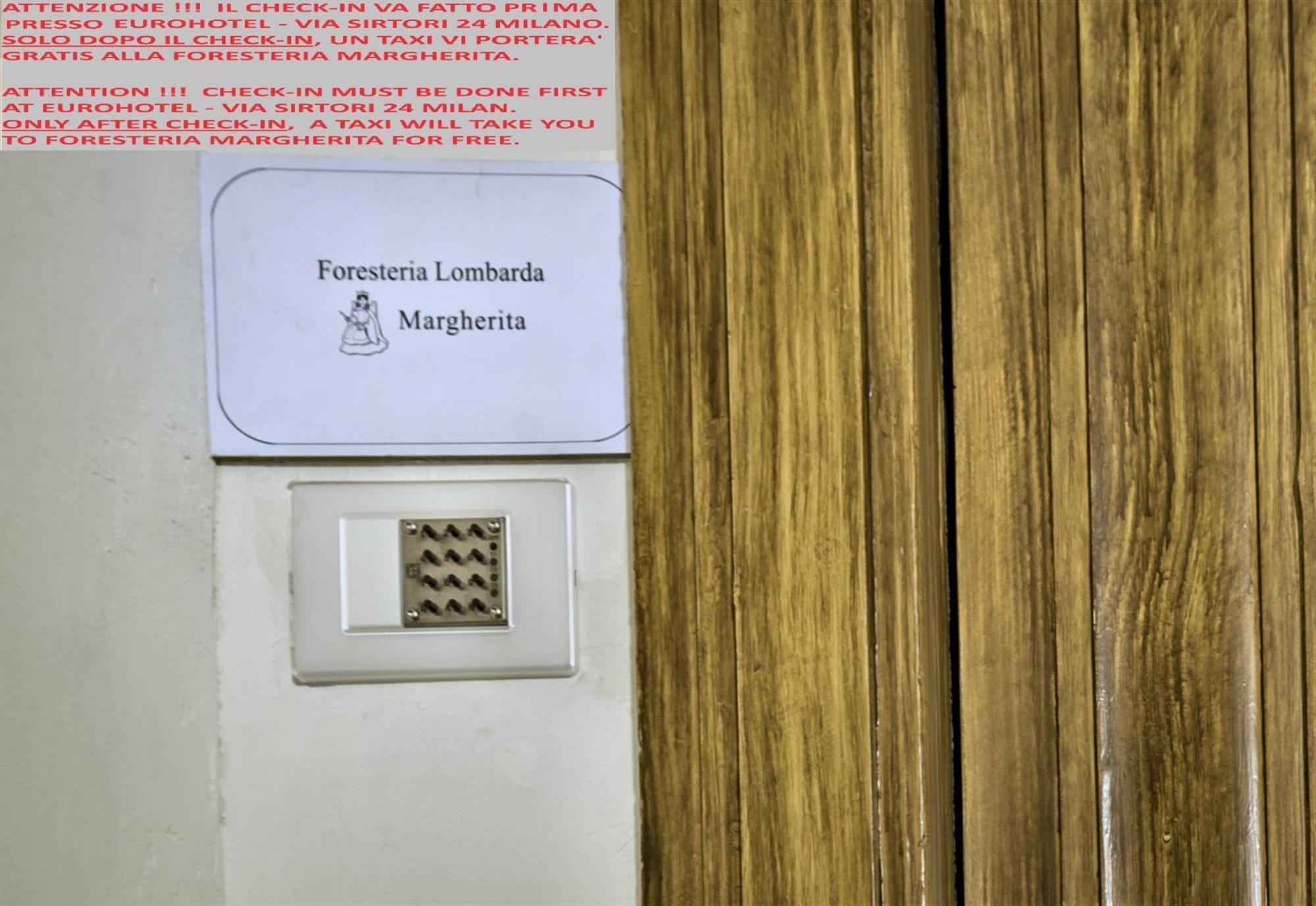 Guesthouse Foresteria Margherita Milano エクステリア 写真